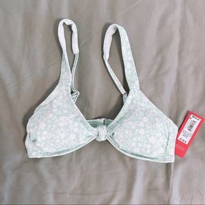 Xhiliration Pale Green Bikini Top